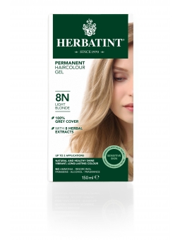 Vopsea pentru par blond deschis 8N Herbatint