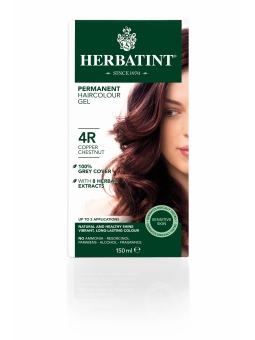 Vopsea pentru par castaniu cupru 4R Herbatint