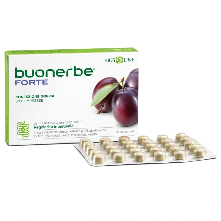 Laxativ natural cu efect rapid Buonerbe Forte 60 comprimate