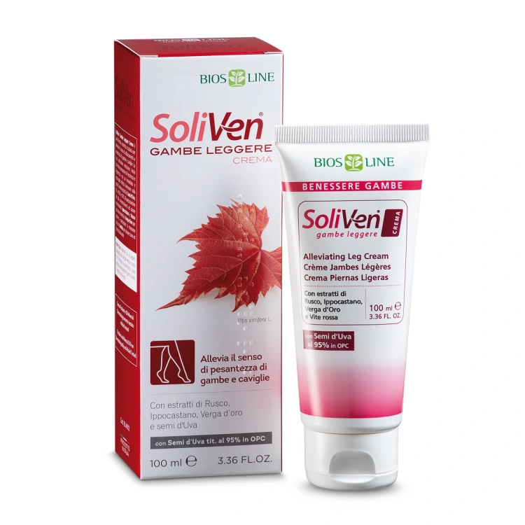Crema pentru masaj picioare obosite SoliVen 100ml Bios Line