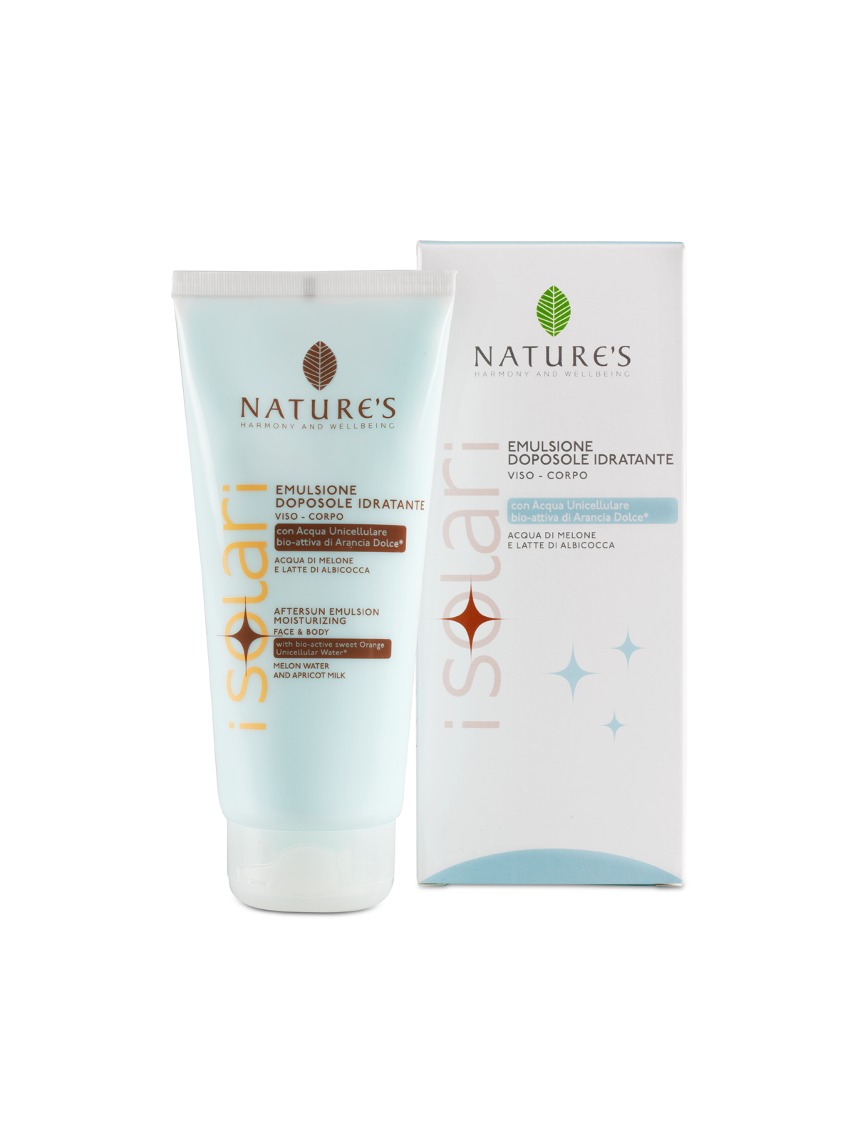 Emulsie hidratanta dupa soare pentru fata si corp iSolari 200ml Nature's