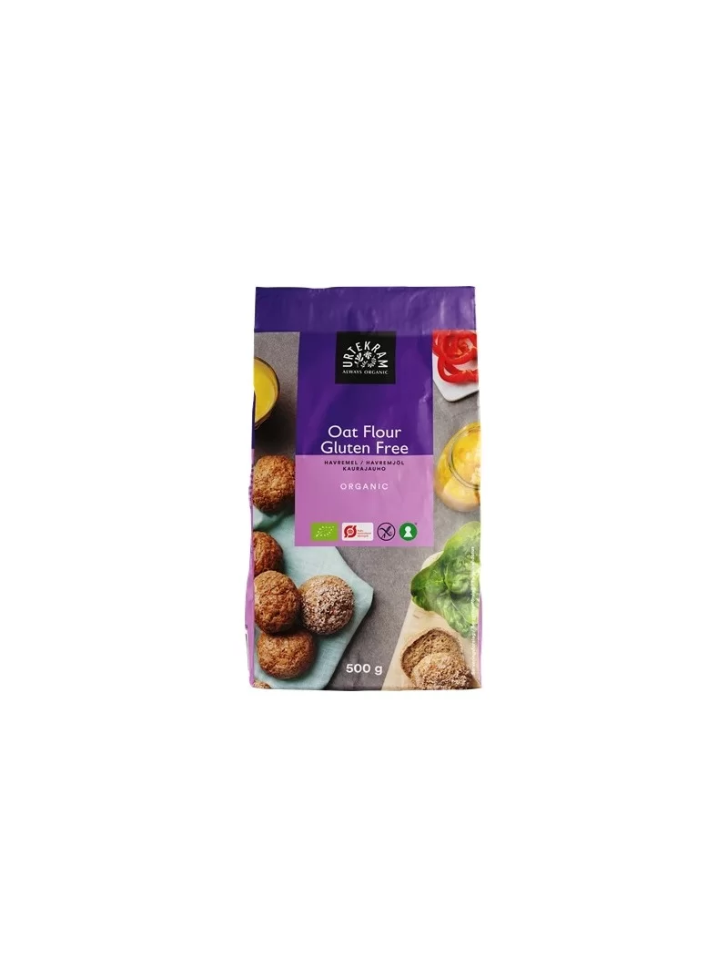 Faina de ovaz bio fara gluten 500g Urtekram