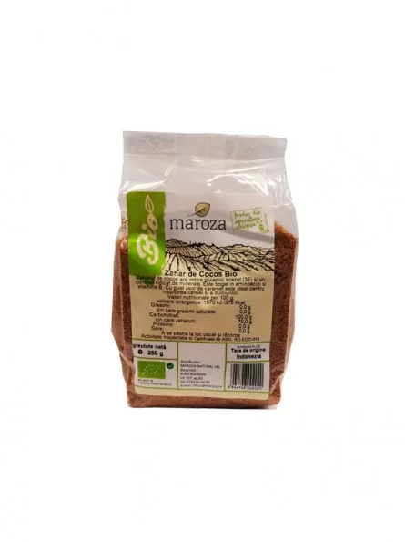 Zahar de cocos bio 250g Maroza