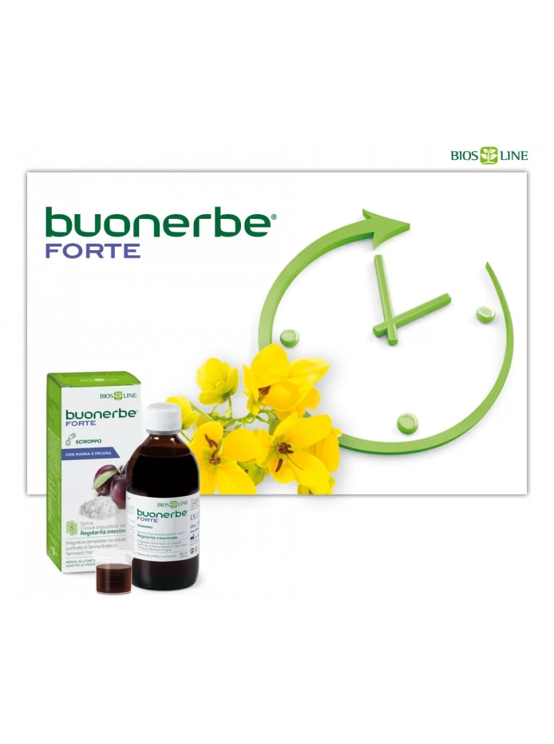 laxativ natural Sirop Buonerbe Forte 180ml Bios Line