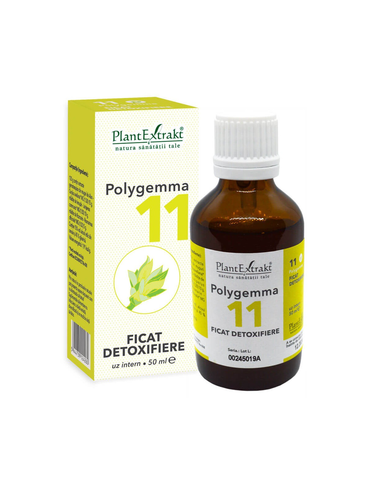 Polygemma 11 Ficat detoxifiere 50ml PlantExtrakt