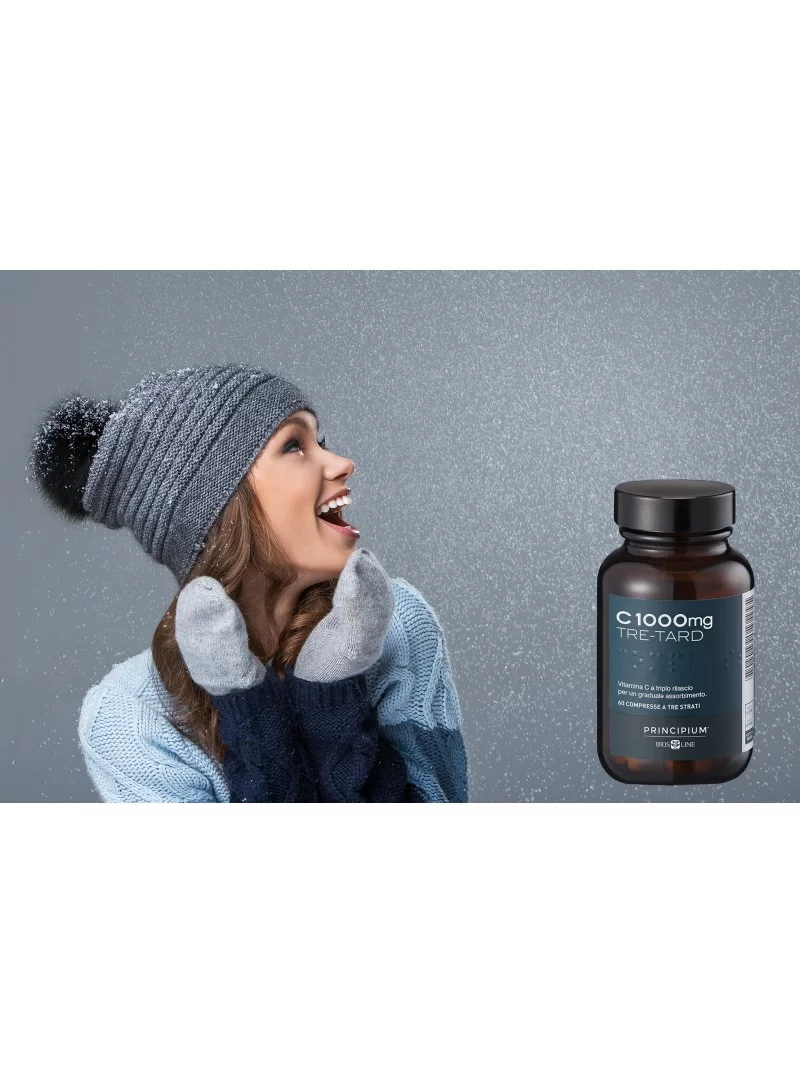 Vitamina C 1000mg Tre-Tard 60 comprimate Principium Bios Line