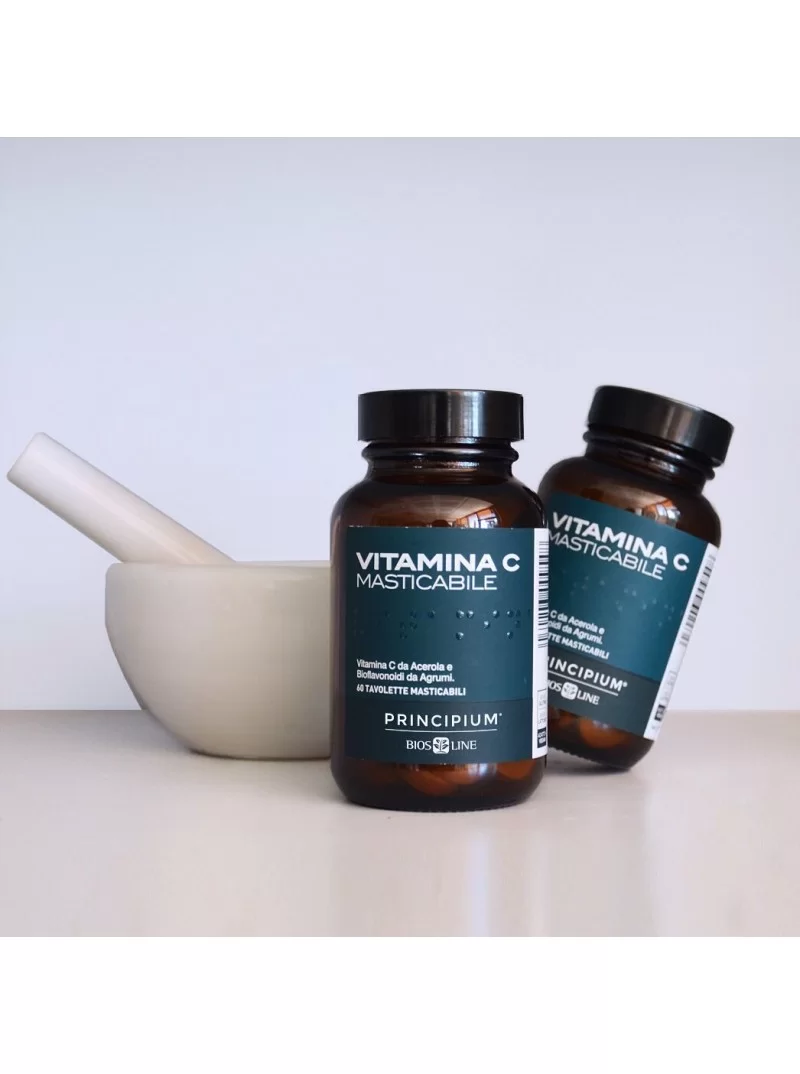 Vitamina C masticabila 60 comprimate Principium Bios Line