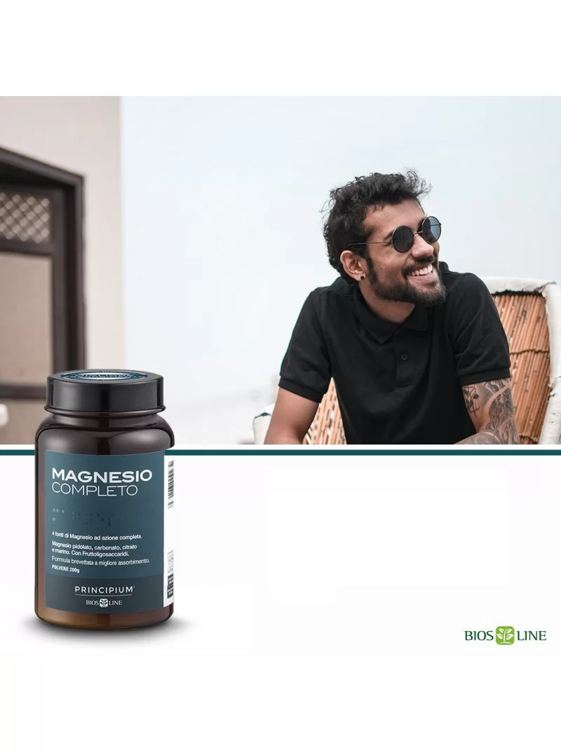 Magneziu complet pulbere 200g Principium Bios Line
