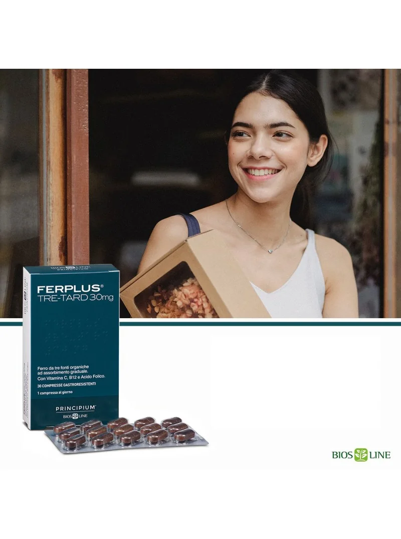 Fier FerPlus Tre-Tard 30mg 30 comprimate Principium Bios Line