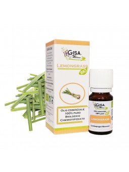 Ulei esential de Lemongrass bio 10ml Gisa