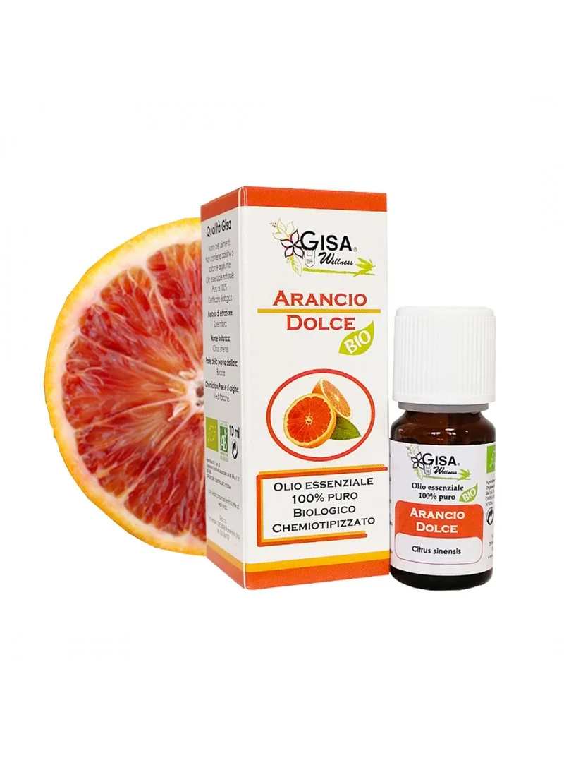 Ulei esential de portocale dulci bio 10ml Gisa