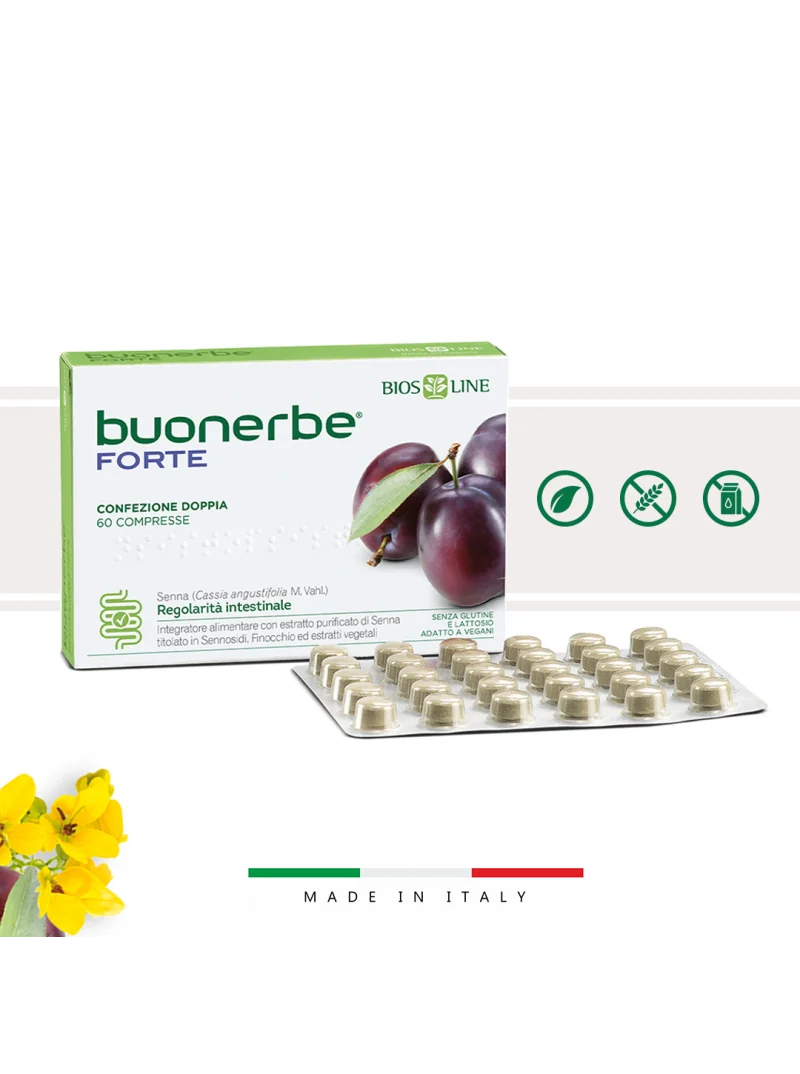Laxativ natural Buonerbe Forte 60 comprimate