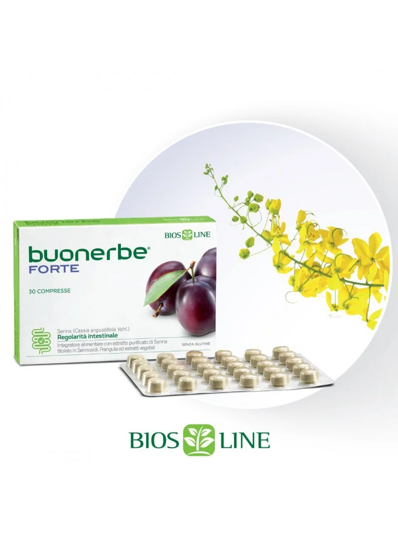 Laxativ natural cu efect rapid Buonerbe Forte 30 comprimate