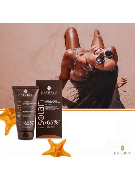 Accelerator de bronz +65% iSolari 150ml Nature's