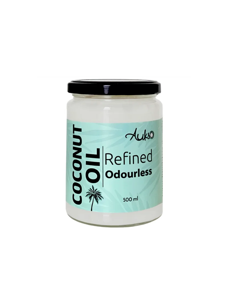 Ulei de cocos rafinat fara miros 500ml Aukso