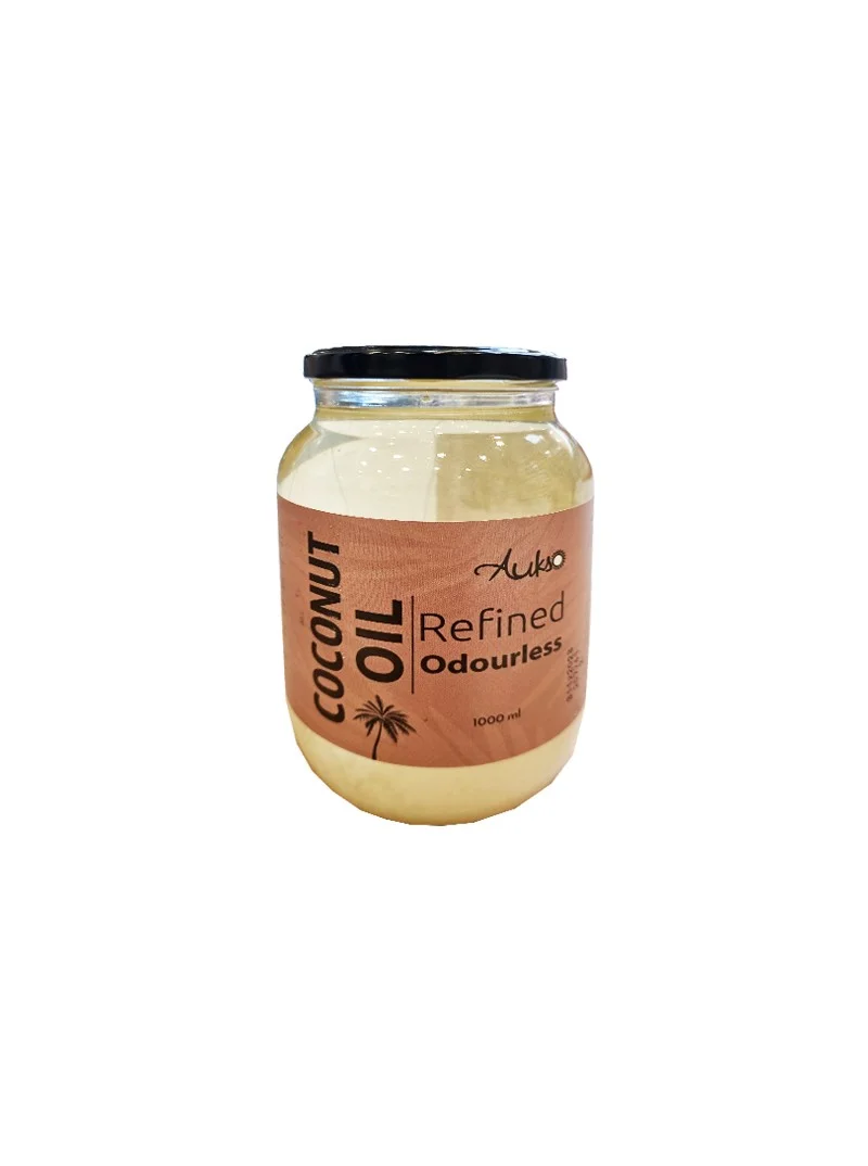 Ulei de cocos rafinat fara miros 1000ml Aukso
