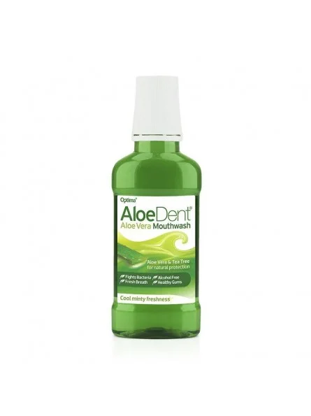 Apa de gura fara fluor 250ml AloeDent