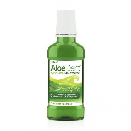 Apa de gura fara fluor 250ml AloeDent