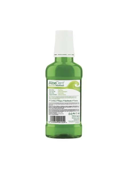 Apa de gura fara fluor 250ml AloeDent