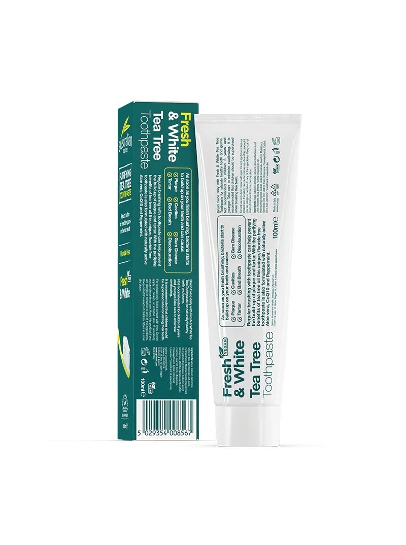Pasta de dinti Fresh & White 100ml Australian Tea Tree