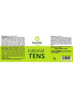 Natural Tens 60 capsule Esenta Plant