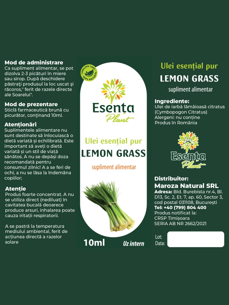Ulei esential lemongrass