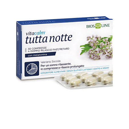 VitaCalm Tutta Notte melatonina