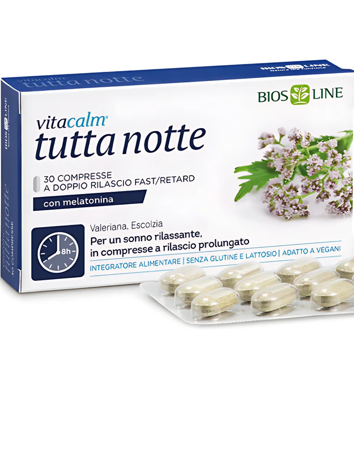 VitaCalm Tutta Notte melatonina