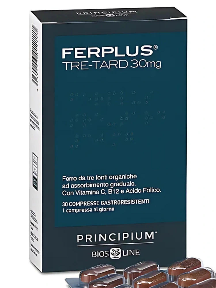 Fier FerPlus Tre-Tard 30mg 30 comprimate Principium Bios Line