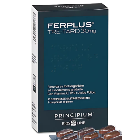 Fier FerPlus Tre-Tard 30mg 30 comprimate Principium Bios Line