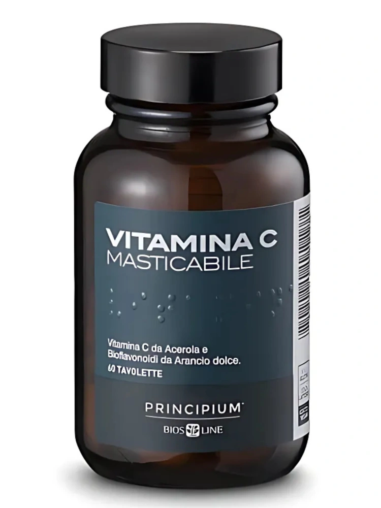 Vitamina C masticabila 60 comprimate Principium Bios Line