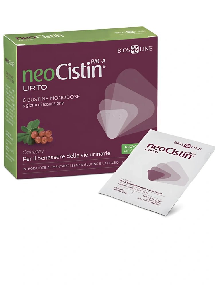 NeoCistin PAC-A Urto infectii urinare 6 plicuri Bios Line