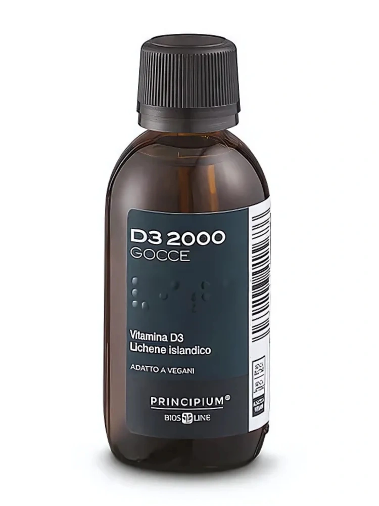 Vitamina D3 vegan 2000 UI 50ml Principium Bios Line