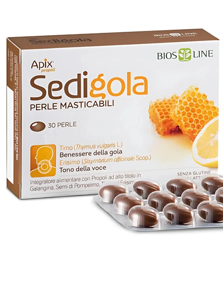 Apix Propoli Sedigola 30 gelule masticabile Bios Line