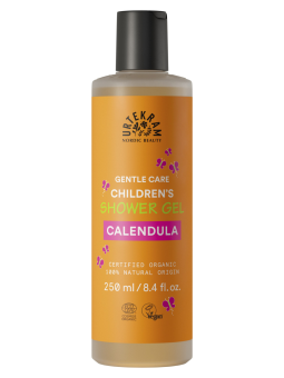 Gel de dus bio cu galbenele pentru copii 250ml Urtekram