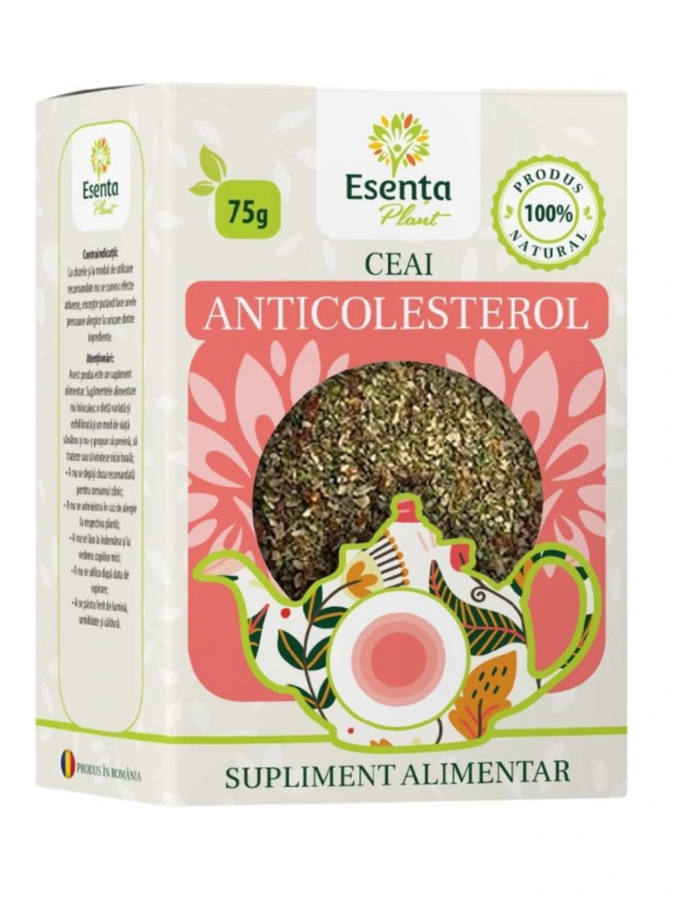 Ceai anticolesterol 75g Esenta Plant