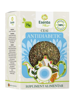 Ceai antidiabetic 75g Esenta Plant
