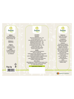 Ceai diuretic 75g Esenta Plant