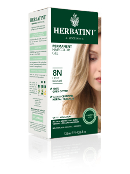 Vopsea pentru par blond deschis 8N Herbatint