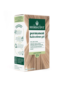 Vopsea pentru par blond deschis 8N Herbatint