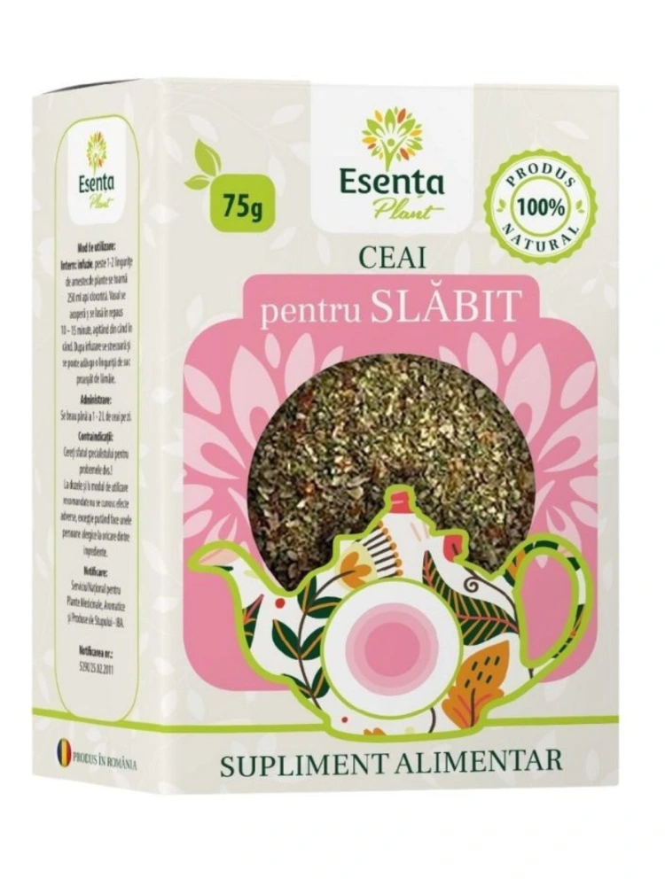 Ceai pentru slabit 75g Esenta Plant