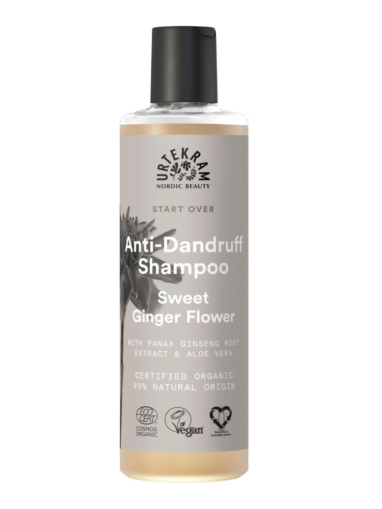 Sampon bio antimatreata cu ghimbir Sweet Ginger Flower 250ml Urtekram