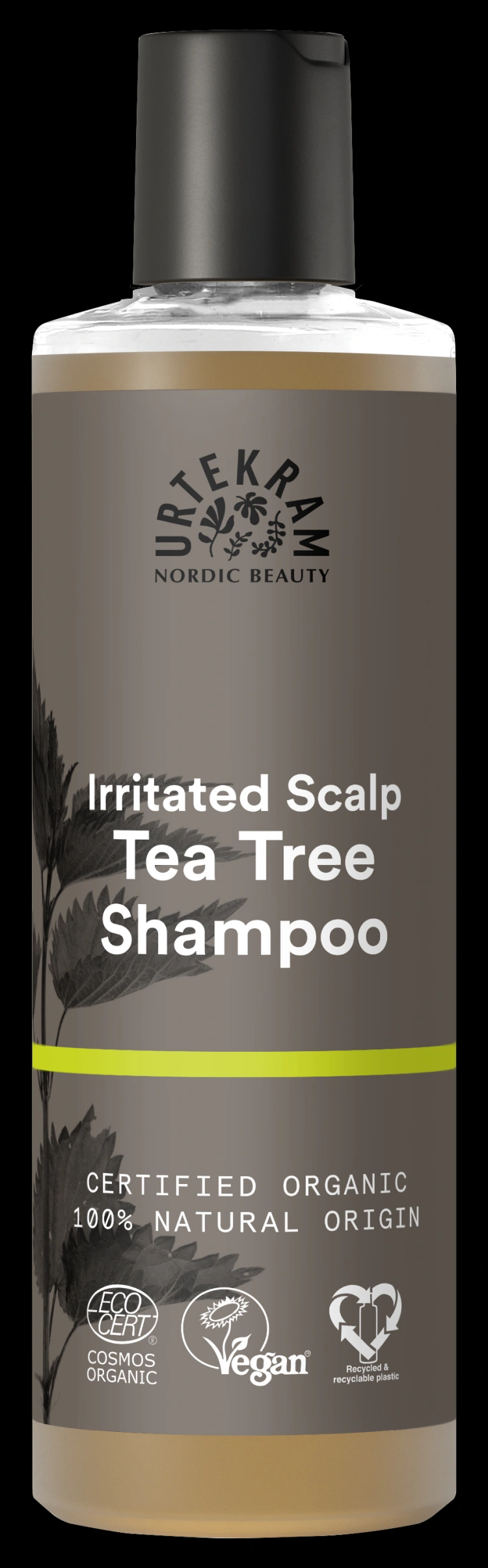 Sampon bio cu arbore de ceai pentru scalp iritat 250ml Urtekram