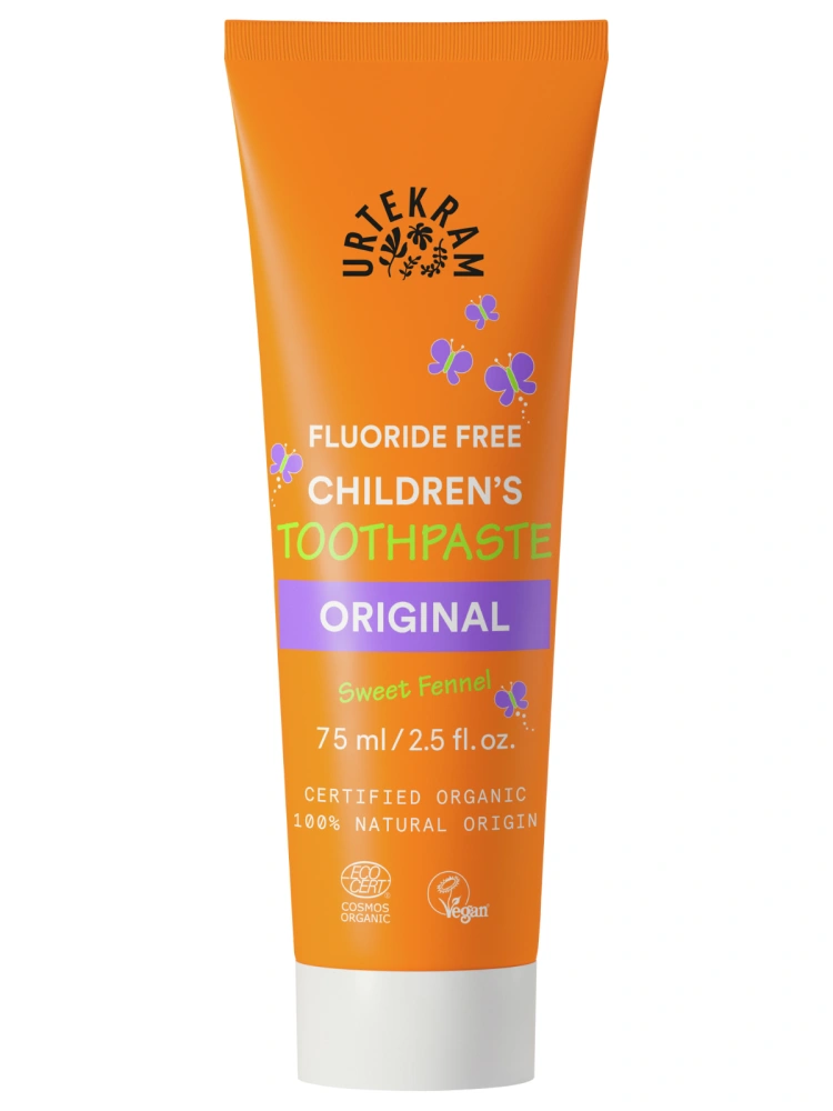 Pasta de dinti pentru copii Original fara fluor 75ml Urtekram