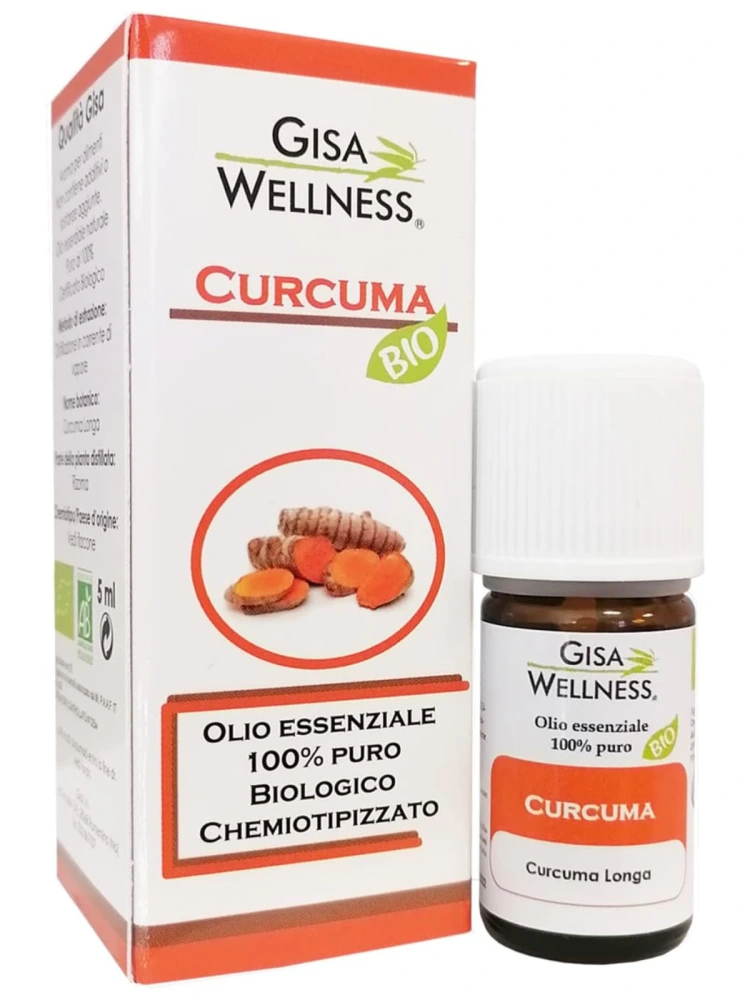 Ulei esential de turmeric bio 5ml Gisa