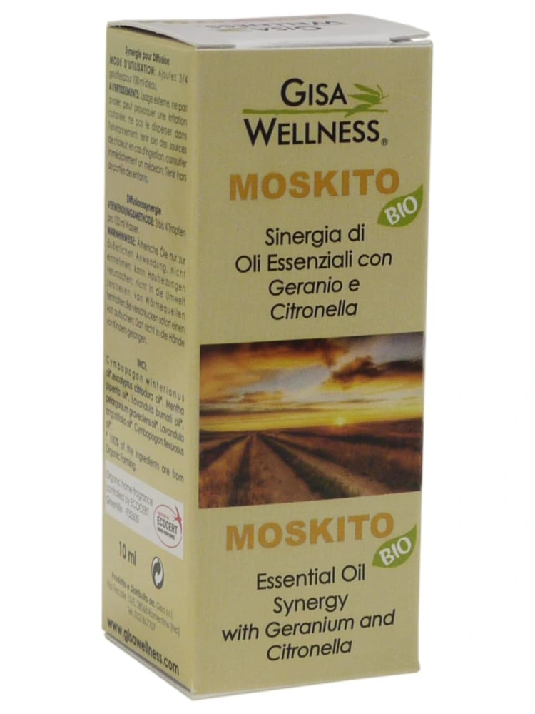 Sinergie de uleiuri esențiale bio Moskito 10ml Gisa