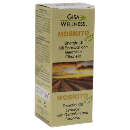 Sinergie de uleiuri esențiale bio Moskito 10ml Gisa