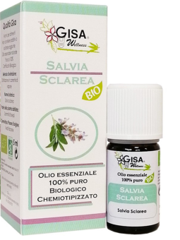 Ulei esential de Salvia Sclarea bio 5ml Gisa
