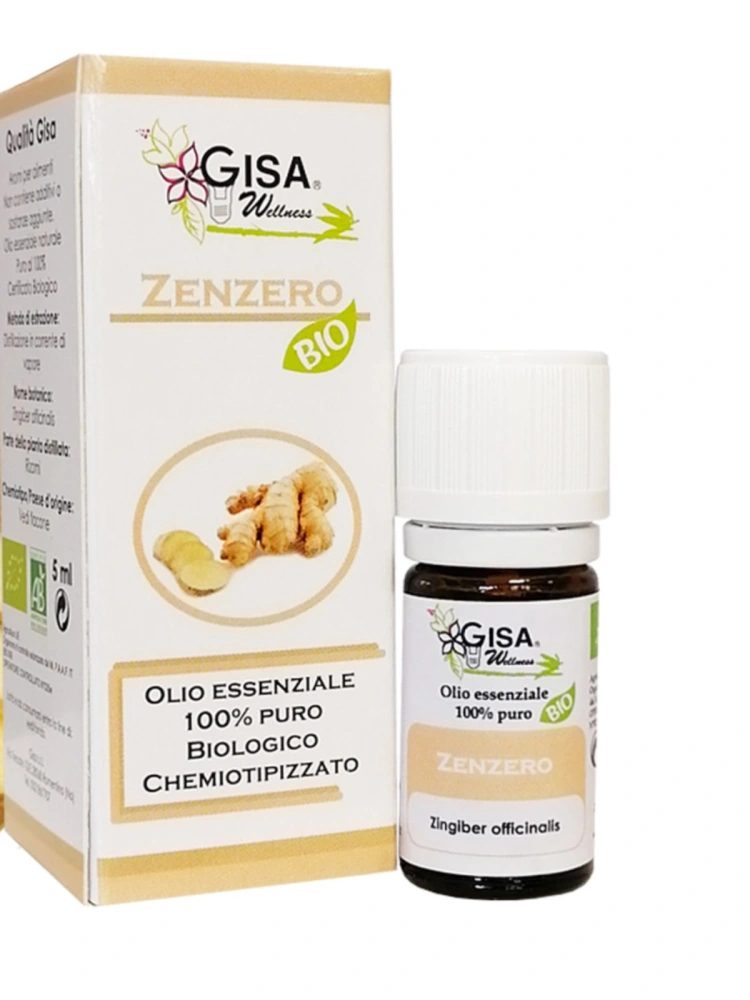 Ulei esential de ghimbir bio 5ml Gisa