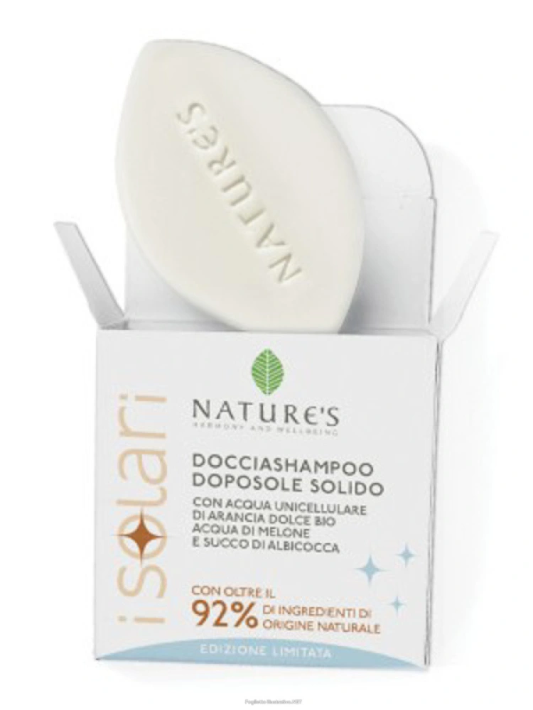 Sapun solid si sampon dupa soare iSolari 60g Nature's